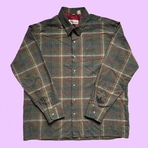 Vintage 80s 90s North Country Eaton Long Sleeve Button Down Plaid Unisex XL